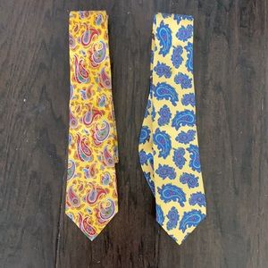 2 Ralph Lauren Silk Ties